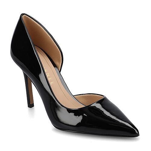 Journee Collection Blanca Womens Pointed Closed Toe Stiletto Heel Pumps, 8 Medium, Black