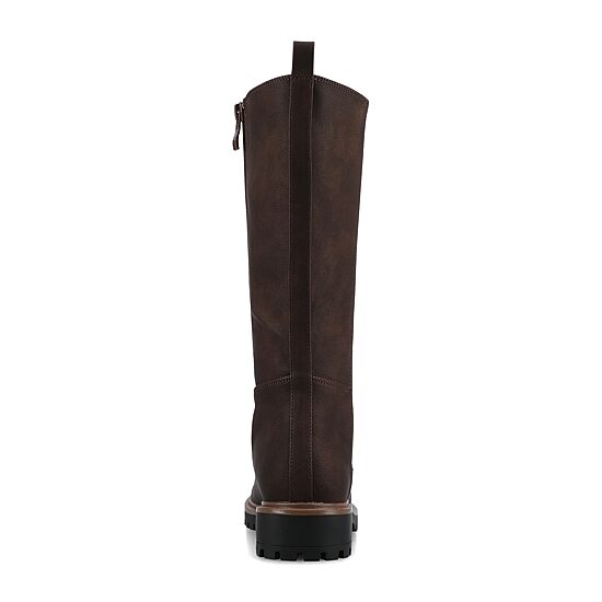 Journee Collection Womens Extra Wide Calf Block Heel Dress Boots