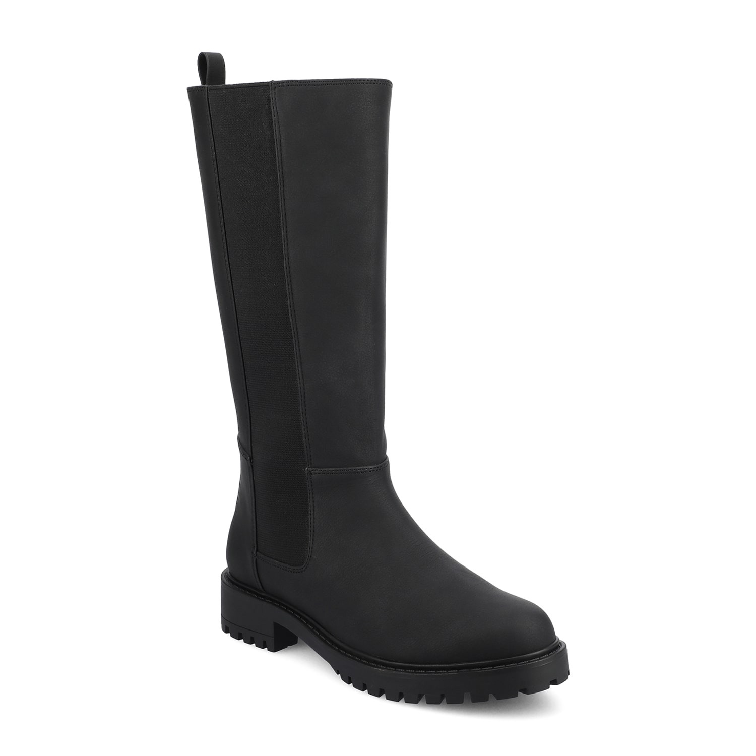 Journee Collection Womens Extra Wide Calf Block Heel Dress Boots