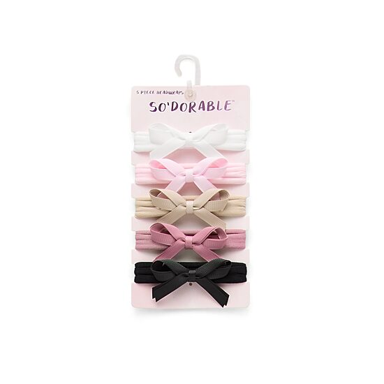 So Adorable Baby Girls 5-pc. Headband