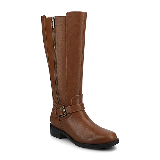 Journee Collection Womens Yasmina Block Heel Dress Boots