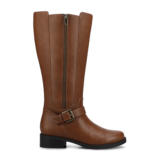 Journee Collection Womens Yasmina Block Heel Dress Boots