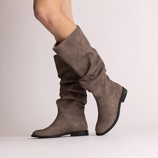 Journee Collection Womens Pennie Block Heel Dress Boots