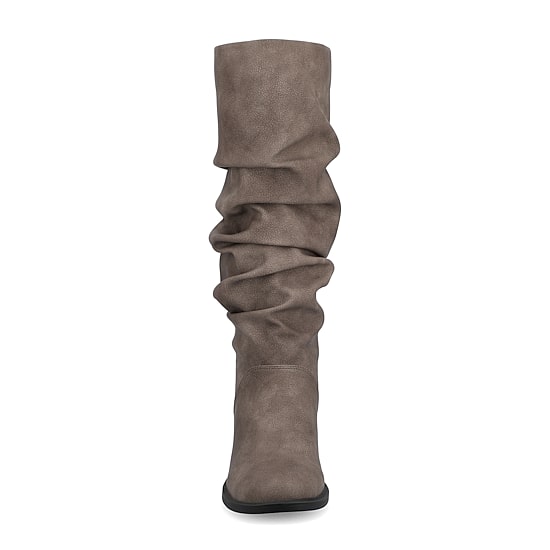 Journee Collection Womens Pennie Block Heel Dress Boots