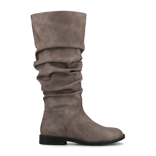 Journee Collection Womens Pennie Block Heel Dress Boots