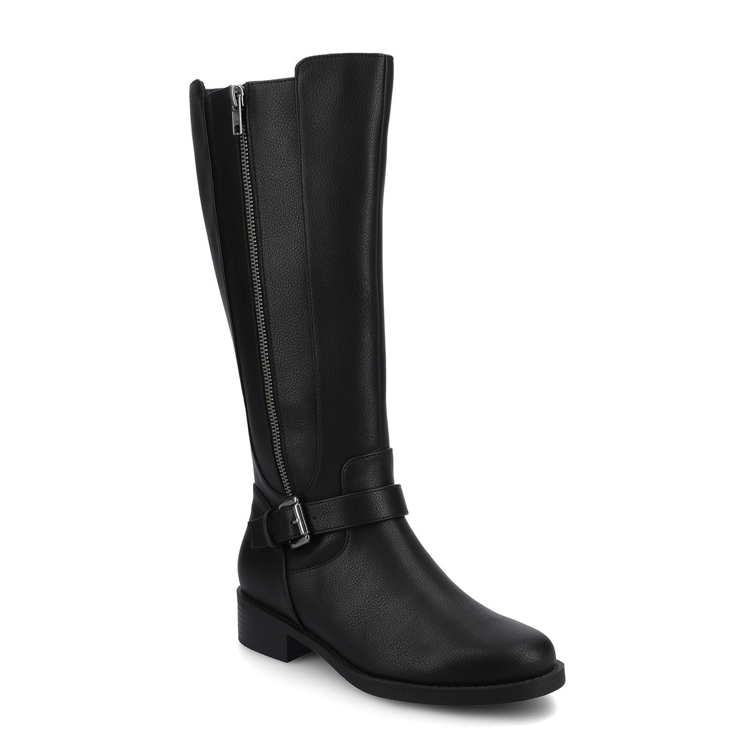 Journee Collection Womens Yasmina Block Heel Dress Boots
