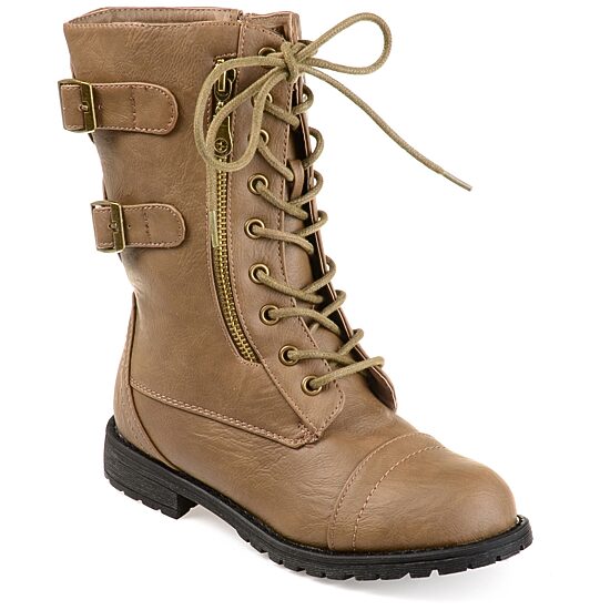 Journee Collection Womens Cedes Lace-Up Boots