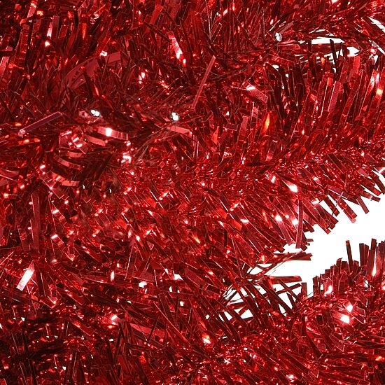 National Tree Co. Red Tinsel 6 Foot Christmas Tree