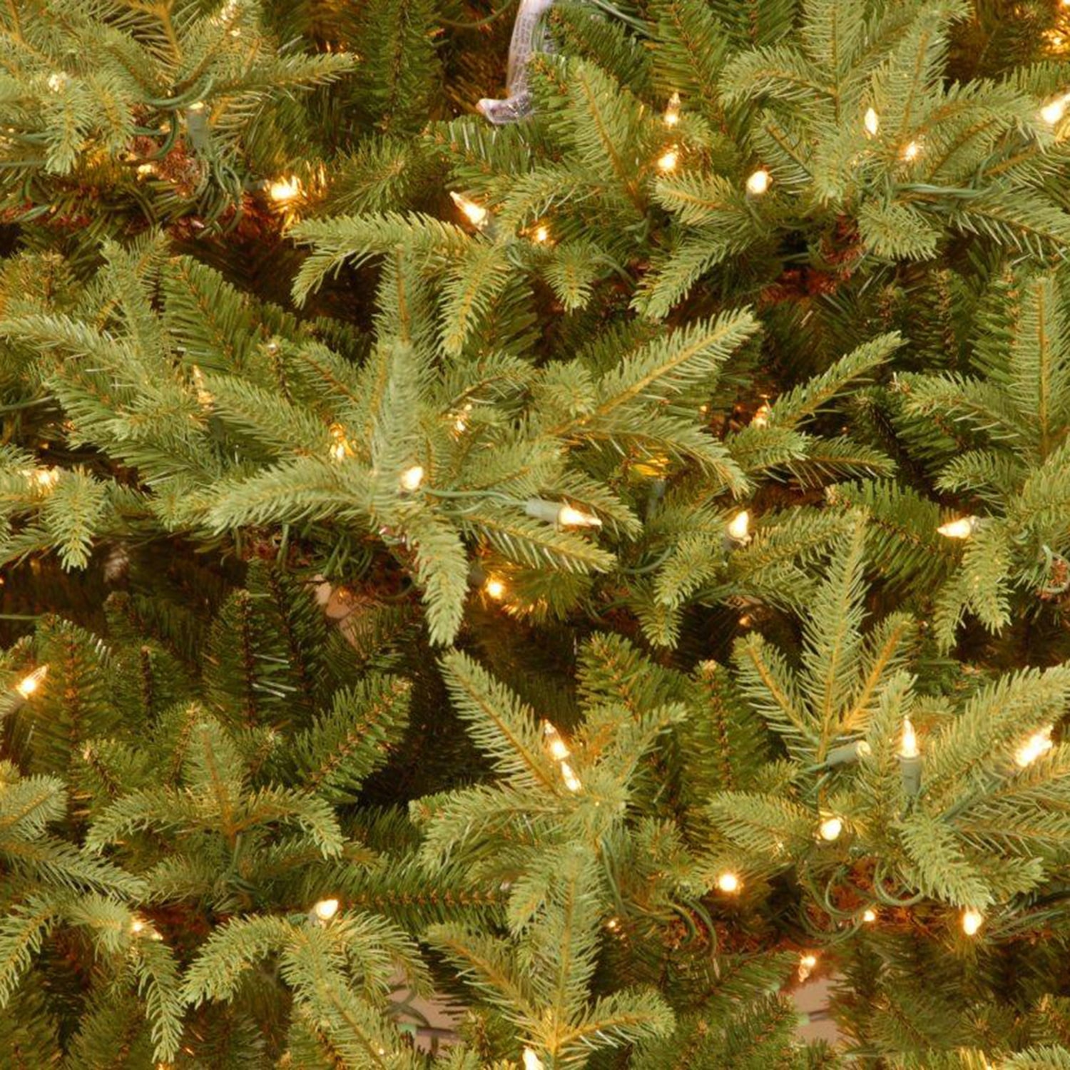 National Tree Co. Frasier Grande Hinged 7 1/2 Foot Pre-Lit Fir Christmas Tree