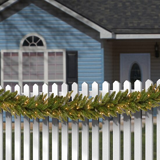 National Tree Co. Downswept Douglas Feel Real Christmas Indoor Outdoor Garland
