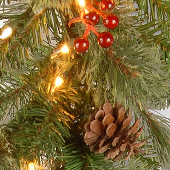 National Tree Co. Cashmere Berry Christmas Indoor Outdoor Garland