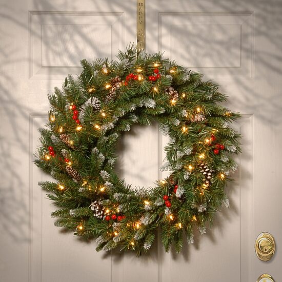 National Tree Co. Frosted Berry Wreath