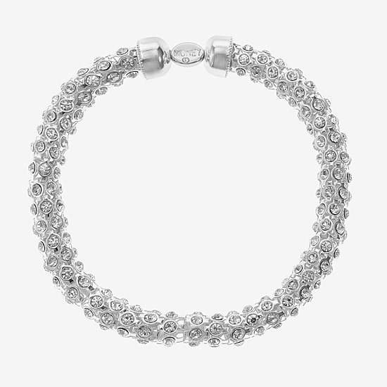 Monet Jewelry Womens Glass Stretch Bracelet