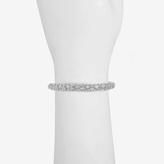 Monet Jewelry Womens Glass Stretch Bracelet