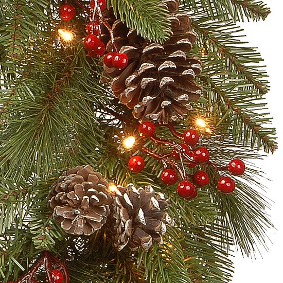 National Tree Co. Bristle Berry Wreath