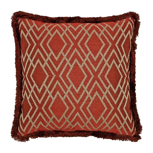 Rose Tree Harrogate Ribbed Square Throw Pillow, One Size, Multiple Colors