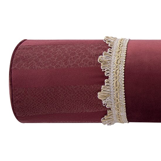 Rose Tree Emmaline Pieced Neckroll Cylinder Throw Pillow