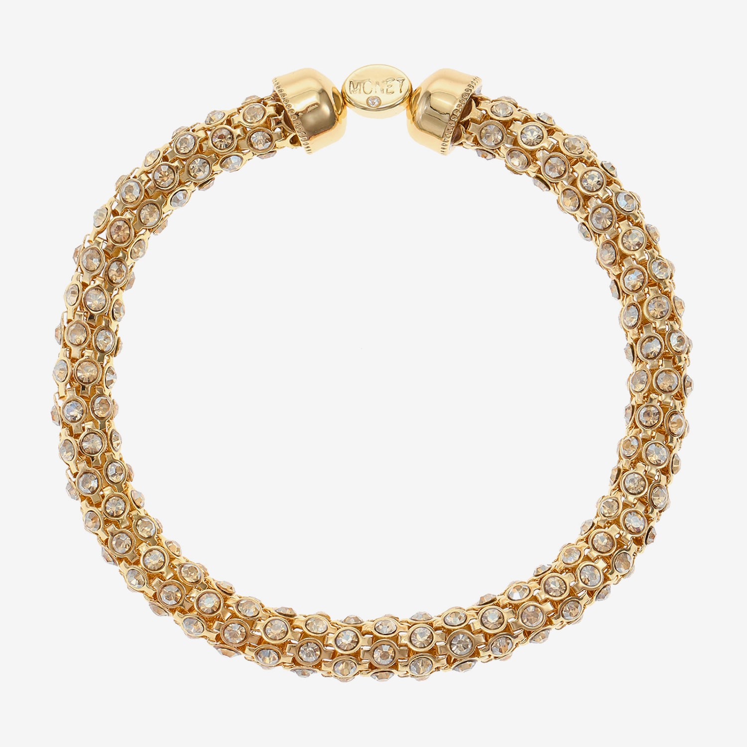 Monet Jewelry Womens Glass Stretch Bracelet