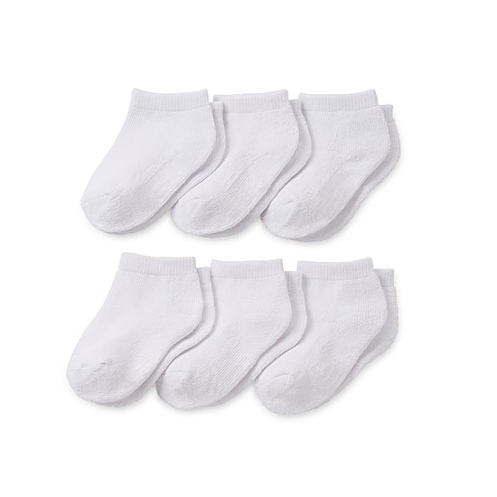 Piper & Jax Baby Boys 6 Pair Crew Socks