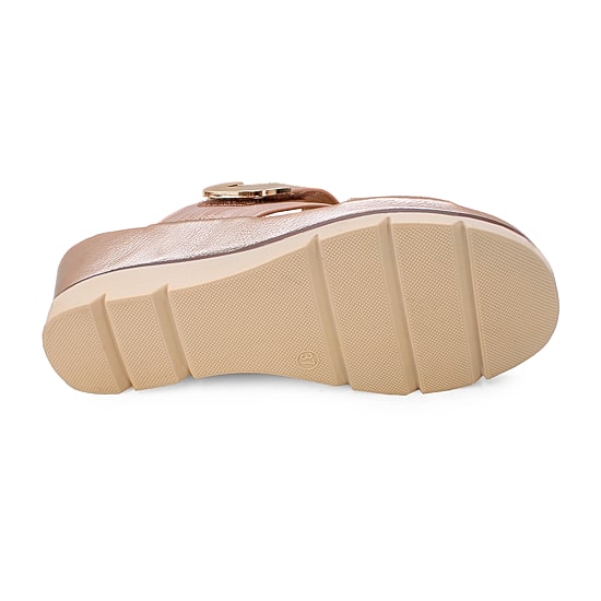 Yoki Womens Sicily Wedge Sandals