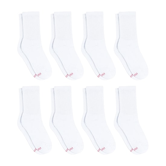 Hanes Cool Comfort Cushion Womens 8 Pair Crew Socks