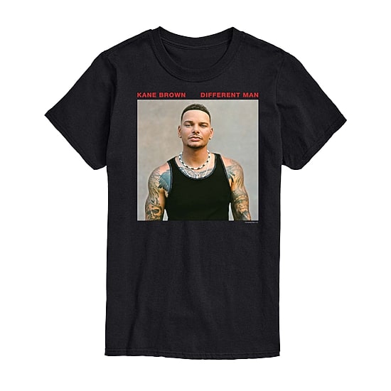 Kane Brown Different Man Tee Womens Juniors Crew Neck Short Sleeve Regular Fit Graphic T-Shirt