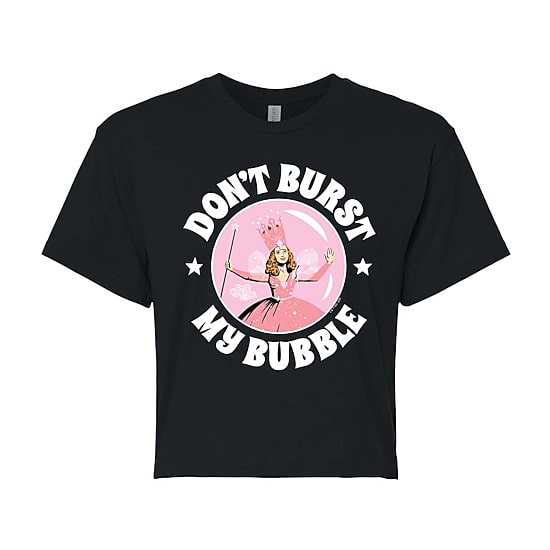 Womens Juniors Crew Neck Short Sleeve Regular Fit The Wizard of Oz Graphic T-Shirt