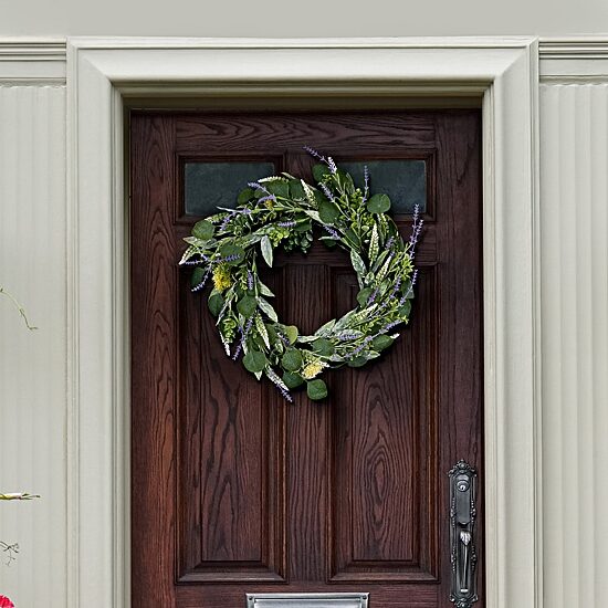 Safavieh Eucalyptus Leaf & Fennel Wreath