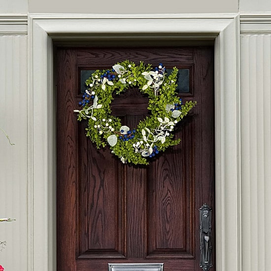 Safavieh Boxwood & Berry Wreath