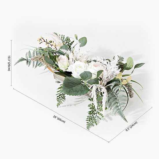 Safavieh Rose And Fern Artificial Plant