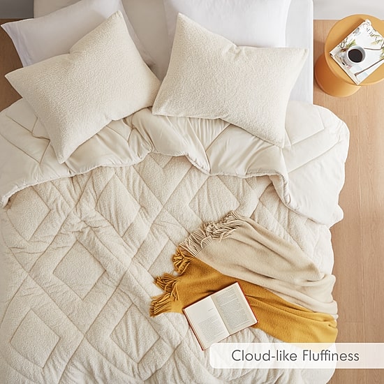 510 Design Kyla Quilted Teddy Midweight Comforter Set