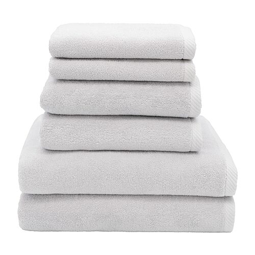 Linum Home Textiles Ediree 6-pc. Quick Dry Bath Towel Set, One Size, Gray