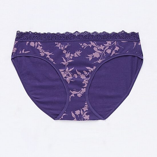 Ambrielle Organic Cotton Bikini Panty 215362