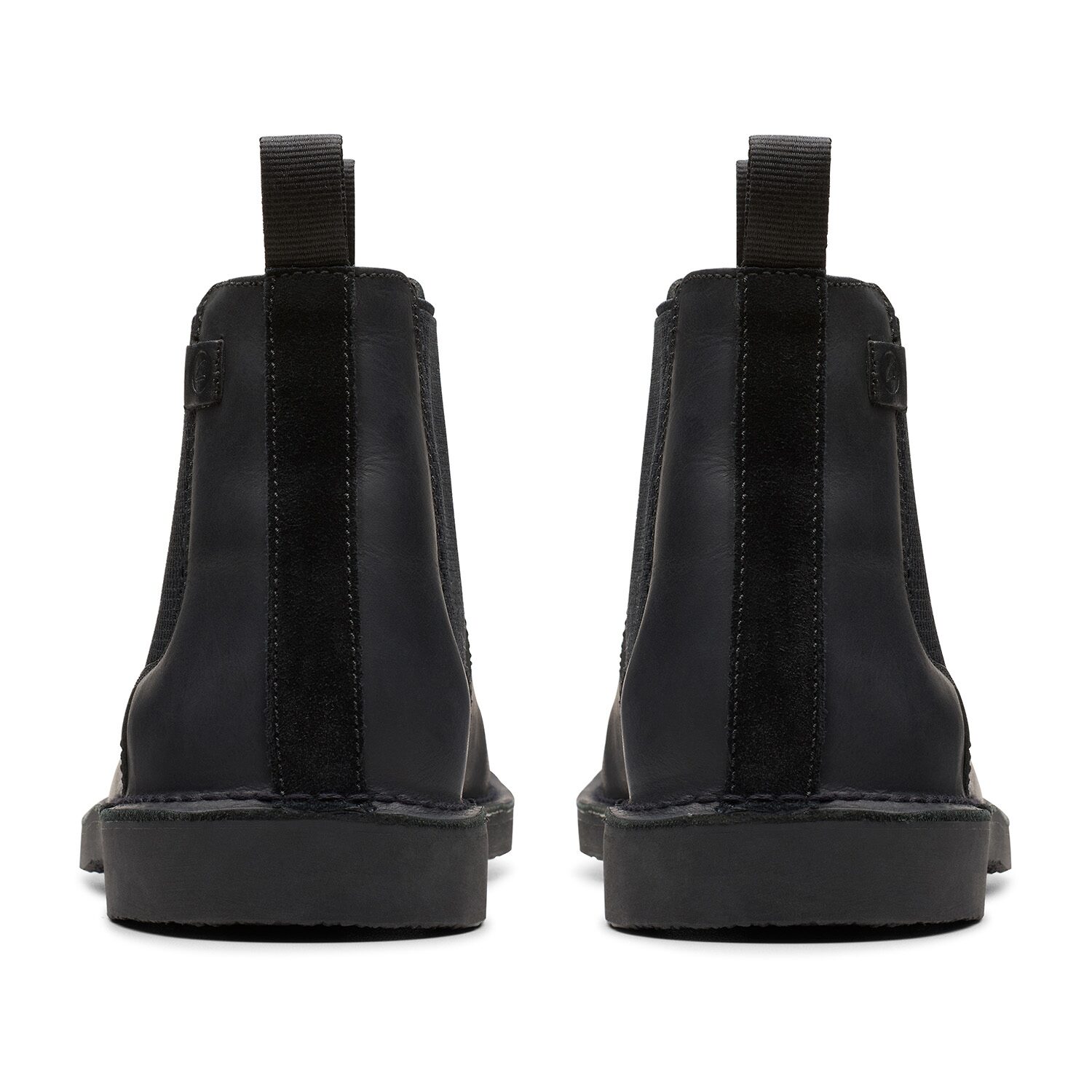 Clarks Mens Shepton Flat Heel Chelsea Boots