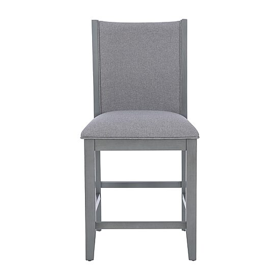 Linon Parrilla 2-pc. Counter Height Upholstered Bar Stool