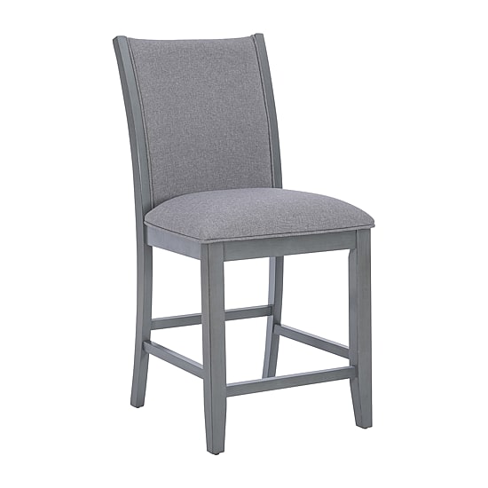 Linon Parrilla 2-pc. Counter Height Upholstered Bar Stool