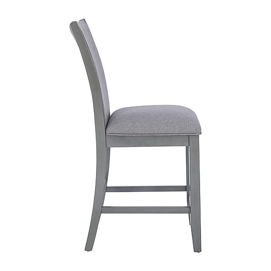 Linon Parrilla 2-pc. Counter Height Upholstered Bar Stool