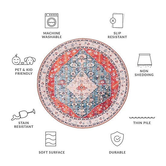 Safavieh Tucson Isla Indoor Round Area Rug