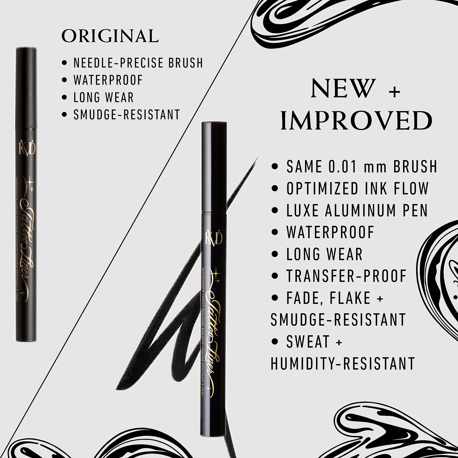 Kvd Beauty Mini Tattoo Liner Waterproof Liquid Eyeliner