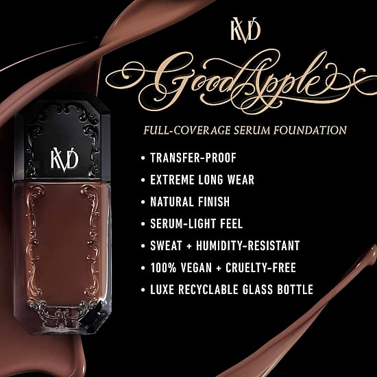 Kvd Beauty Good Apple Full Coverage Transfer-Proof Serum Foundation