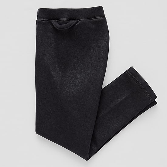 Thereabouts Little & Big Kid Girls Easy-on + Easy-off Seated Wear Fleece Skinny Full Length Leggings