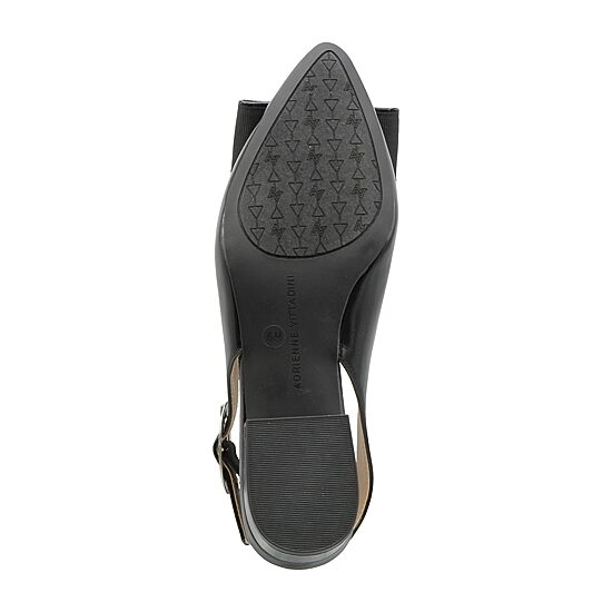 Adrienne Vittadini Papine Womens Pointed Closed Toe Block Heel Pumps