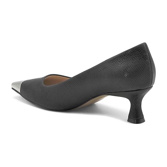 Adrienne Vittadini Gavril Womens Cap Closed Toe Flared Heel Pumps
