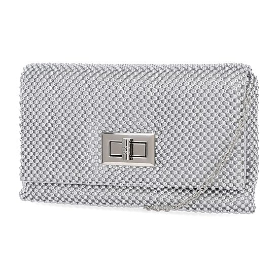 Gunne Sax by Jessica McClintock Turn Lock Ball Mesh Evening Bag