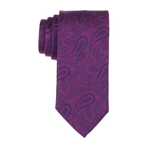 Stafford Malden Paisley Tie, One Size, Pink