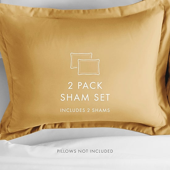 Casual Comfort 2 Pack Pillow Sham Set