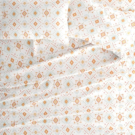 Casual Comfort Boho Pattern Deep Pocket Sheet Set