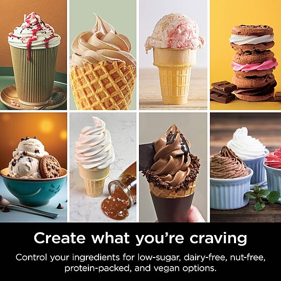 Ninja® Swirl CREAMi Soft-Serve Ice Cream Maker
