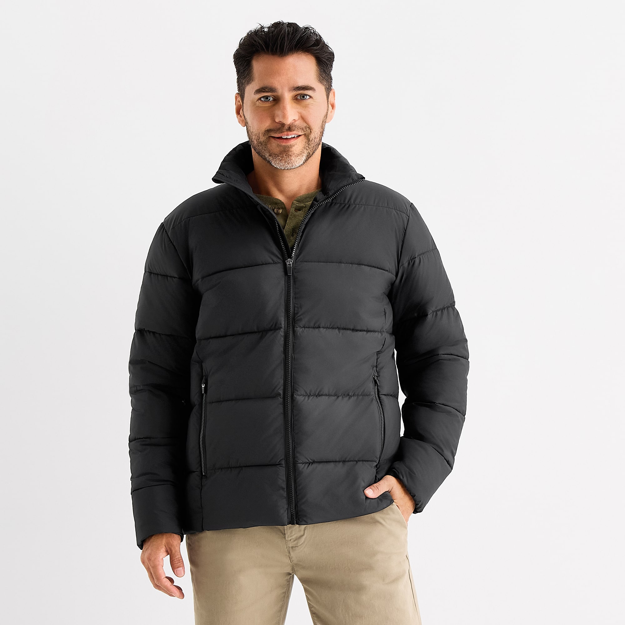 St. John's Bay Mens Midweight Jacket