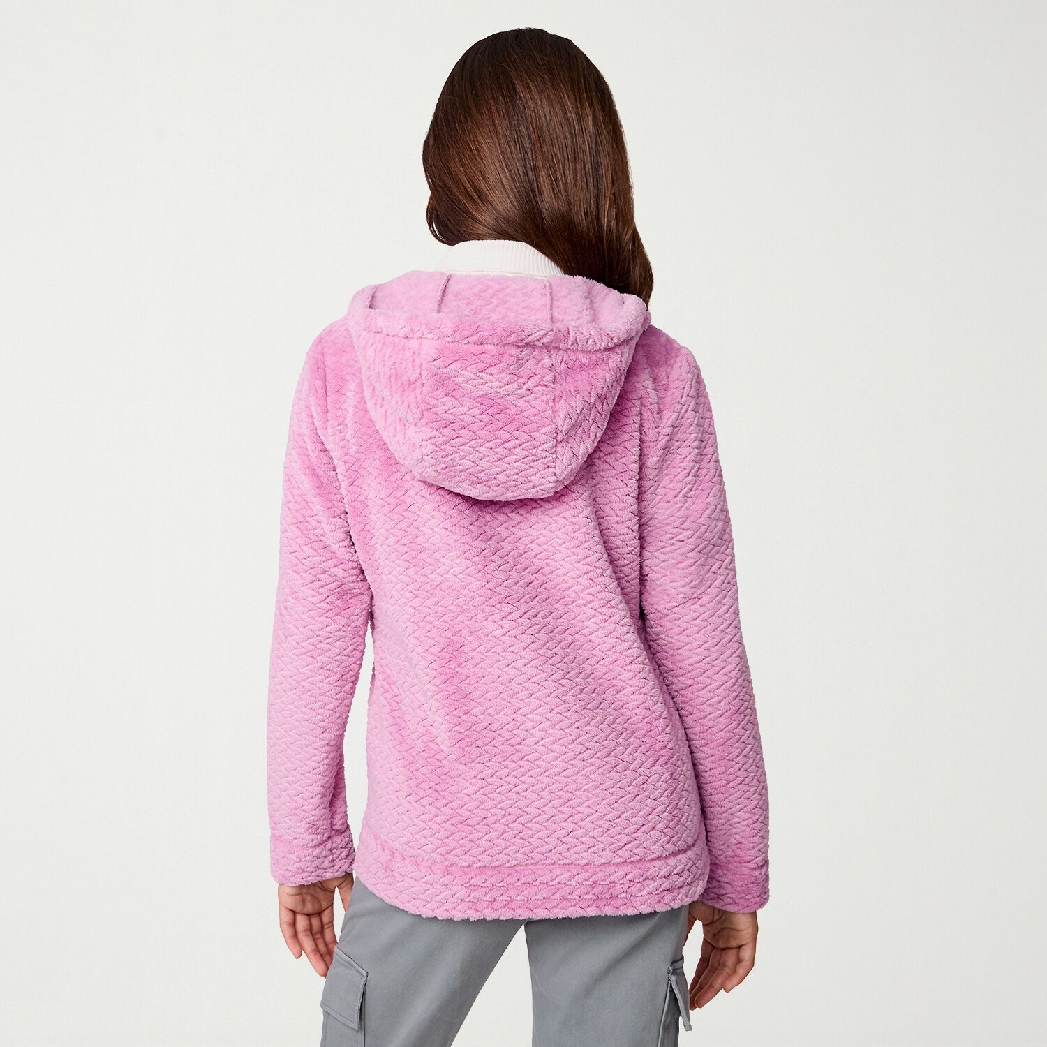Free Country Little & Big Kid Girls Faux Fur Lightweight Jacket